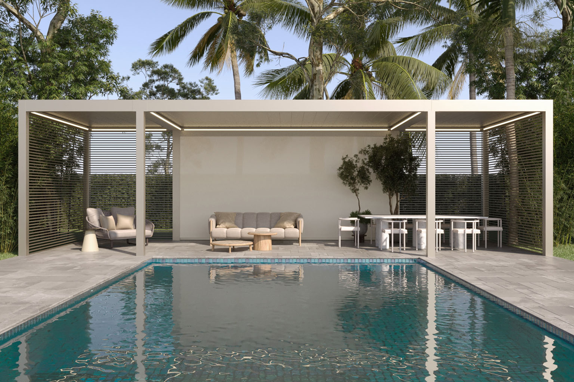 Pergola proje uygulaması